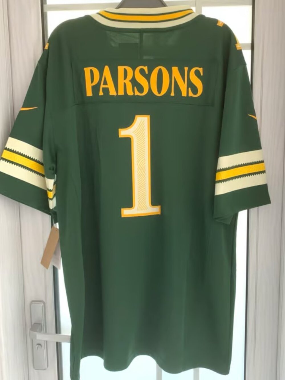 Micah Parsons Green 1 Stitched Vapor Jersey